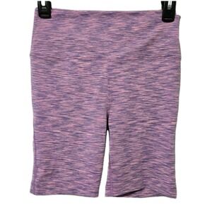 Outdoor Voices Space Dye Bike Shorts Hyacinth Purple Size Small NWOT